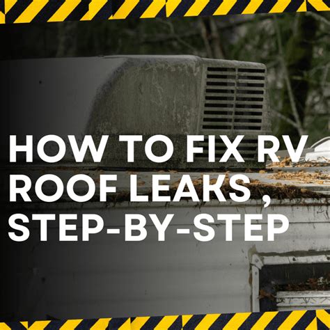 rv roof leaks|RV Roof Leak Repair: A Complete Guide